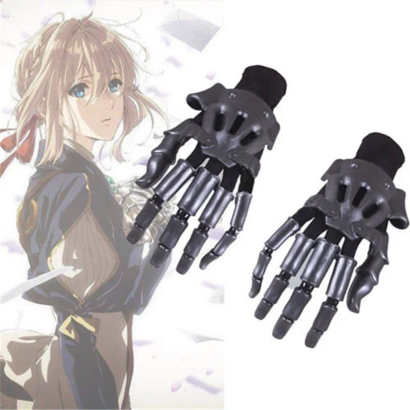 1 Pair New Violet Evergarden Cosplay Props Accessory Auto Memories Doll Figure Hand Gauntlet Armour Knuckles Gloves Costume
1 Pair New Violet Evergarden Cosplay Props Accessory Auto Memories Doll Figure Hand Gauntlet Armour Knuckles Gloves Costume