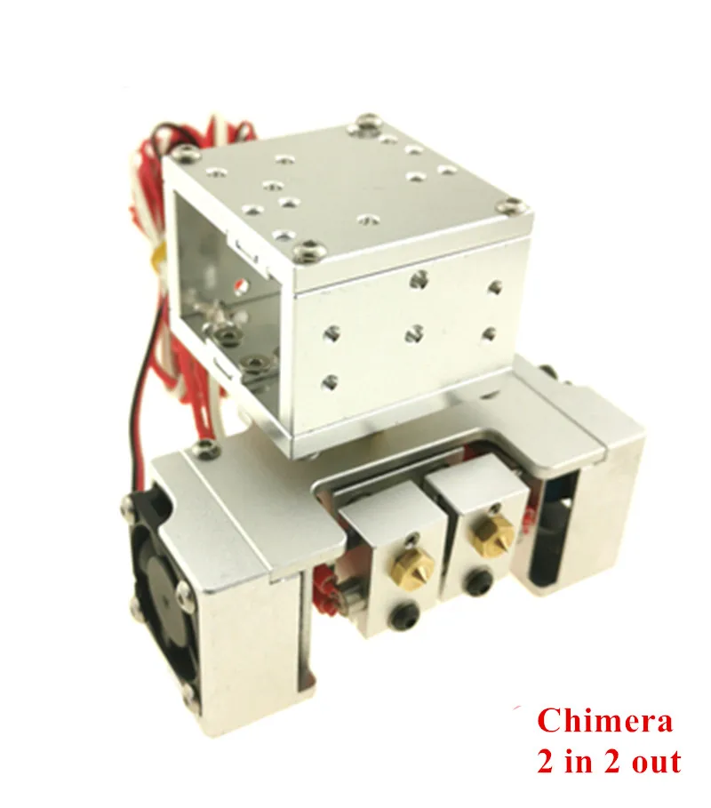 Новый тип цельнометаллического BLV MGN кубика Bowden экструдер Hotend набор с Chimera 2 в 2 out Горячий Конец для DIY 3D принтера
Новый тип цельнометаллического BLV MGN кубика Bowden экструдер Hotend набор с Chimera 2 в 2 out Горячий Конец для DIY 3D принтера