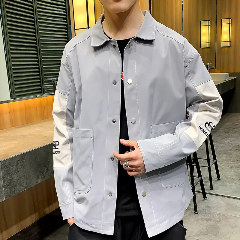 Men's High Quality Classic Tooling Jacket Comfortable Handsome Casual Fashion Loose Korean Version Buttons Harajuku Long Sleeve
Men's High Quality Classic Tooling Jacket Comfortable Handsome Casual Fashion Loose Korean Version Buttons Harajuku Long Sleeve