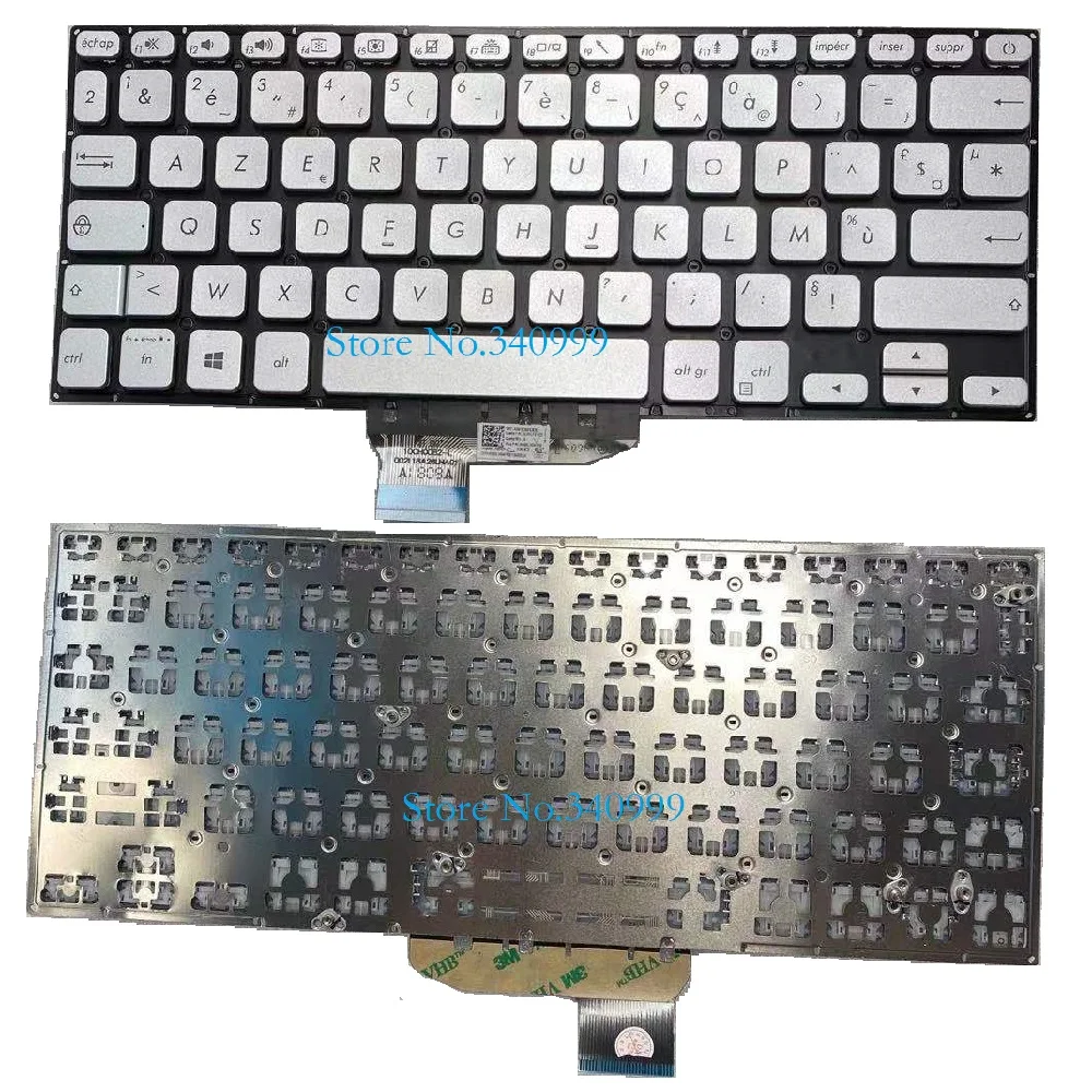 New AZERTY French For ASUS VIVOBOOK X430FN X430FA X430U S430 Backlit silver Laptop Keyboard
New AZERTY French For ASUS VIVOBOOK X430FN X430FA X430U S430 Backlit silver Laptop Keyboard