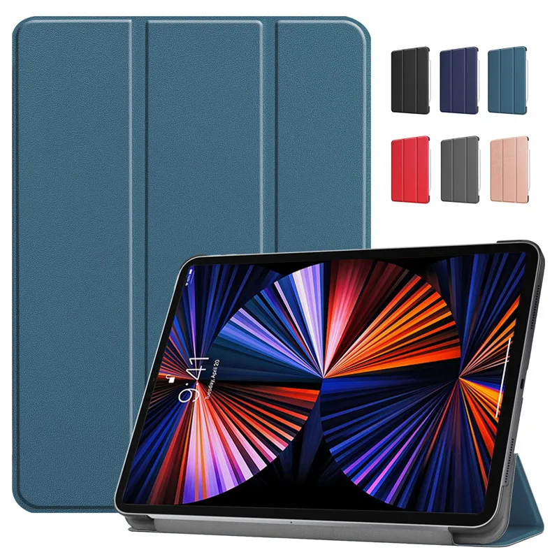Чехол-накладка для iPad Pro 12,9, 2021, из искусственной кожи, складной, с подставкой, жесткий, из поликарбоната, смарт-чехол для iPad Pro 12, 9, чехол 2021, 2020, 2018, A2461
Чехол-накладка для iPad Pro 12,9, 2021, из искусственной кожи, складной, с подставкой, жесткий, из поликарбоната, смарт-чехол для iPad Pro 12, 9, чехол 2021, 2020, 2018, A2461