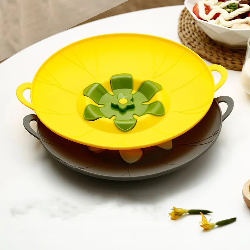 Silicone Spill Cap Spill-proof Cover, Rotatable Pot Cover, Crisper Cover, Fresh Cover, Kitchenware Gadget, 1Pc
Silicone Spill Cap Spill-proof Cover, Rotatable Pot Cover, Crisper Cover, Fresh Cover, Kitchenware Gadget, 1Pc