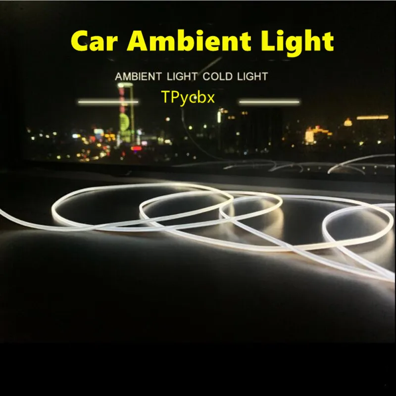 6 in 1 RGB LED Atmosphere Car Light Interior Ambient Light Fiber Optic Strips Light by App Control DIY Music 8M Fiber Optic Band
6 in 1 RGB LED Atmosphere Car Light Interior Ambient Light Fiber Optic Strips Light by App Control DIY Music 8M Fiber Optic Band