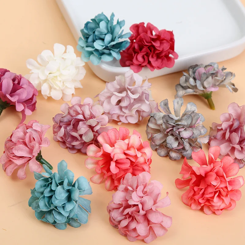 20Pcs 3CM Small Hydrangea Head Artificial Flowers DIY Handmade Wreath Material Valentine's Day Wedding Decoration Silk Flower
20Pcs 3CM Small Hydrangea Head Artificial Flowers DIY Handmade Wreath Material Valentine's Day Wedding Decoration Silk Flower