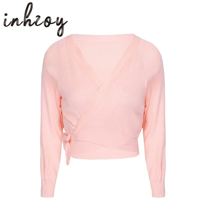 Adult Dancewear Warm-Up Cardigan Long Sleeve Knitted Wrap Tops Autumn Winter Ballet Latin Gymnastics Leotard Sweaters for Women
Adult Dancewear Warm-Up Cardigan Long Sleeve Knitted Wrap Tops Autumn Winter Ballet Latin Gymnastics Leotard Sweaters for Women