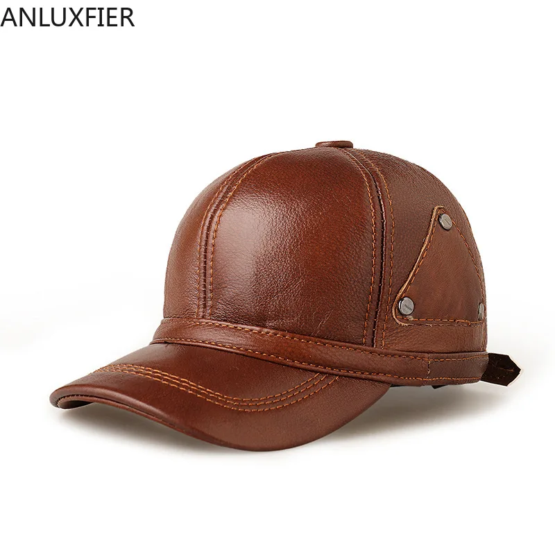 Men's Thin Cowhide Baseball Cap Youth Genuine Leather Male Hat Middle Age Elderly Man Spring Autumn Korean Version Hats H6921
Men's Thin Cowhide Baseball Cap Youth Genuine Leather Male Hat Middle Age Elderly Man Spring Autumn Korean Version Hats H6921