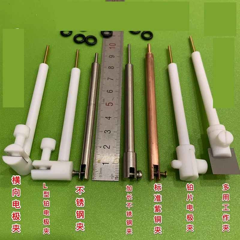 Stainless steel electrode clip / platinum electrode clip / copper electrode clip // metal electrochemical working electrode clip
Stainless steel electrode clip / platinum electrode clip / copper electrode clip // metal electrochemical working electrode clip