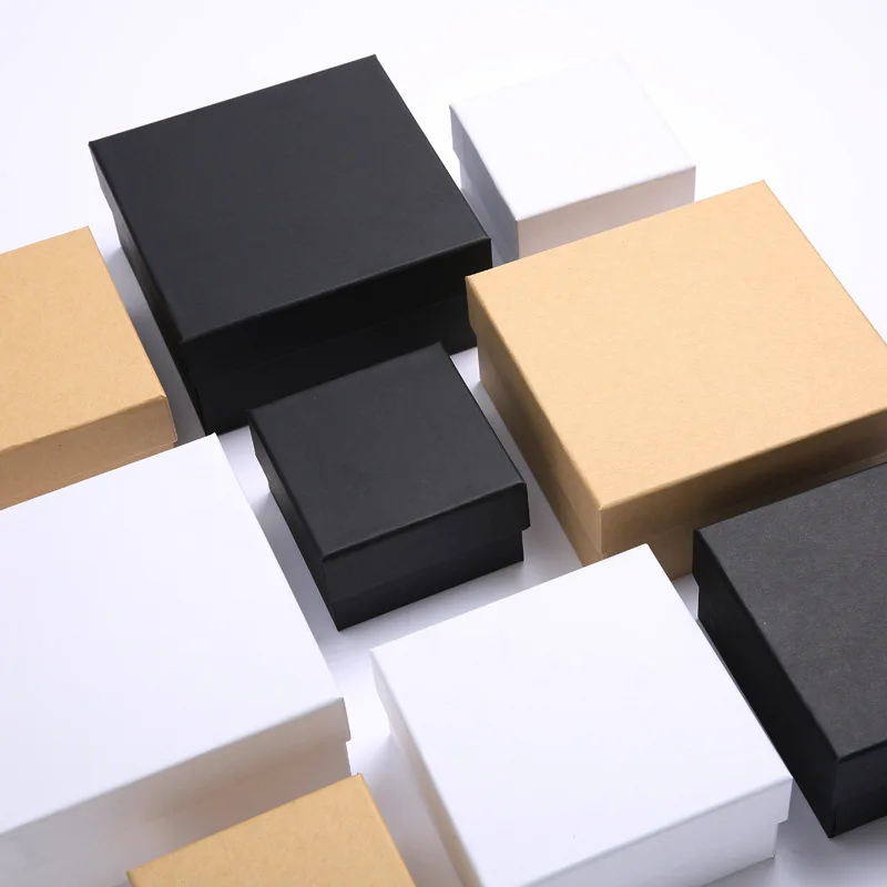 18Pcs Kraft Paper Box with Lids Square Brown Earring Ring Jewelry Box for Christmas Easter Halloween Gift Packaging Souvenir Box
18Pcs Kraft Paper Box with Lids Square Brown Earring Ring Jewelry Box for Christmas Easter Halloween Gift Packaging Souvenir Box