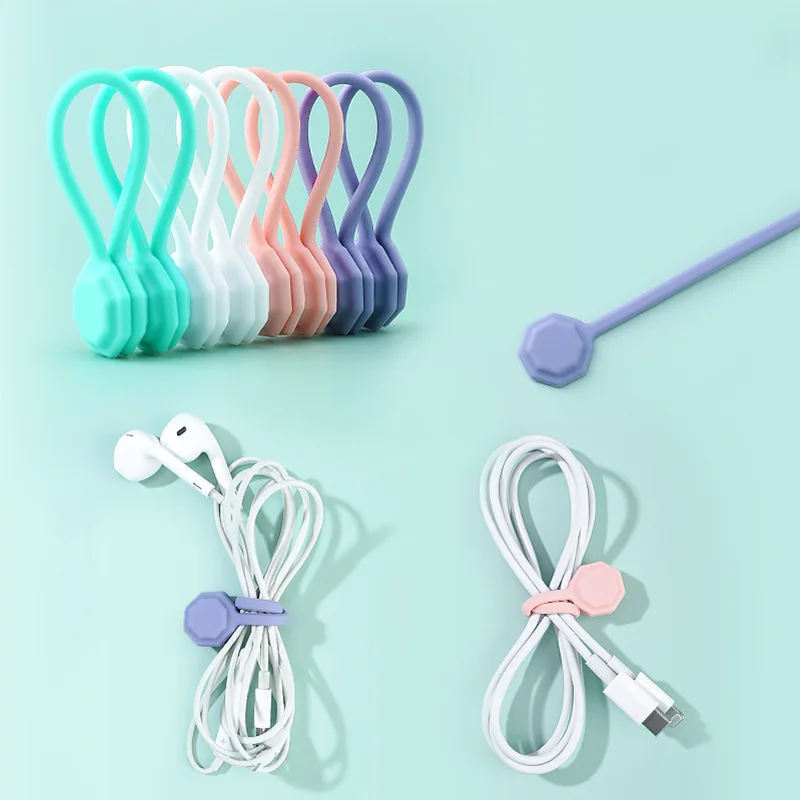 New Arrival Magnet coil winder mobile phone headset type headset bobbin winder hubs cord holder Cable Wire Organizer
New Arrival Magnet coil winder mobile phone headset type headset bobbin winder hubs cord holder Cable Wire Organizer