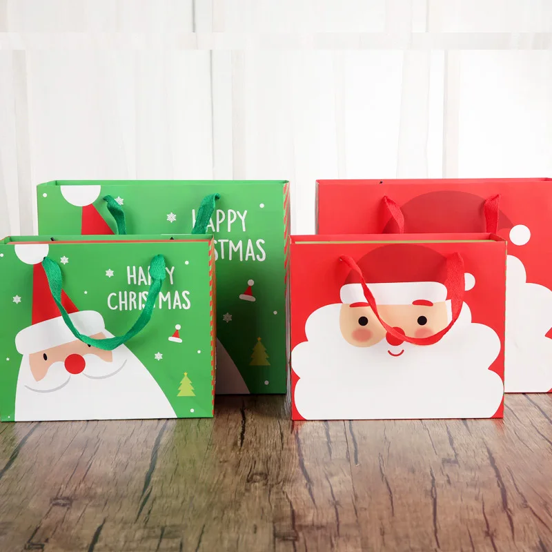 12pcs/lot Christmas Bag Paper Handbag For Candy Gift Storage Bag Christmas Gift Holders Santa Decoration New Year Gift Packing
12pcs/lot Christmas Bag Paper Handbag For Candy Gift Storage Bag Christmas Gift Holders Santa Decoration New Year Gift Packing