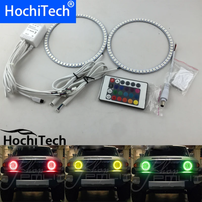 For Toyota FJ Cruiser RGB LED headlight halo angel eyes kit car styling accessories 2007 2008 2009 2010 2011 2012 2013 2014
For Toyota FJ Cruiser RGB LED headlight halo angel eyes kit car styling accessories 2007 2008 2009 2010 2011 2012 2013 2014