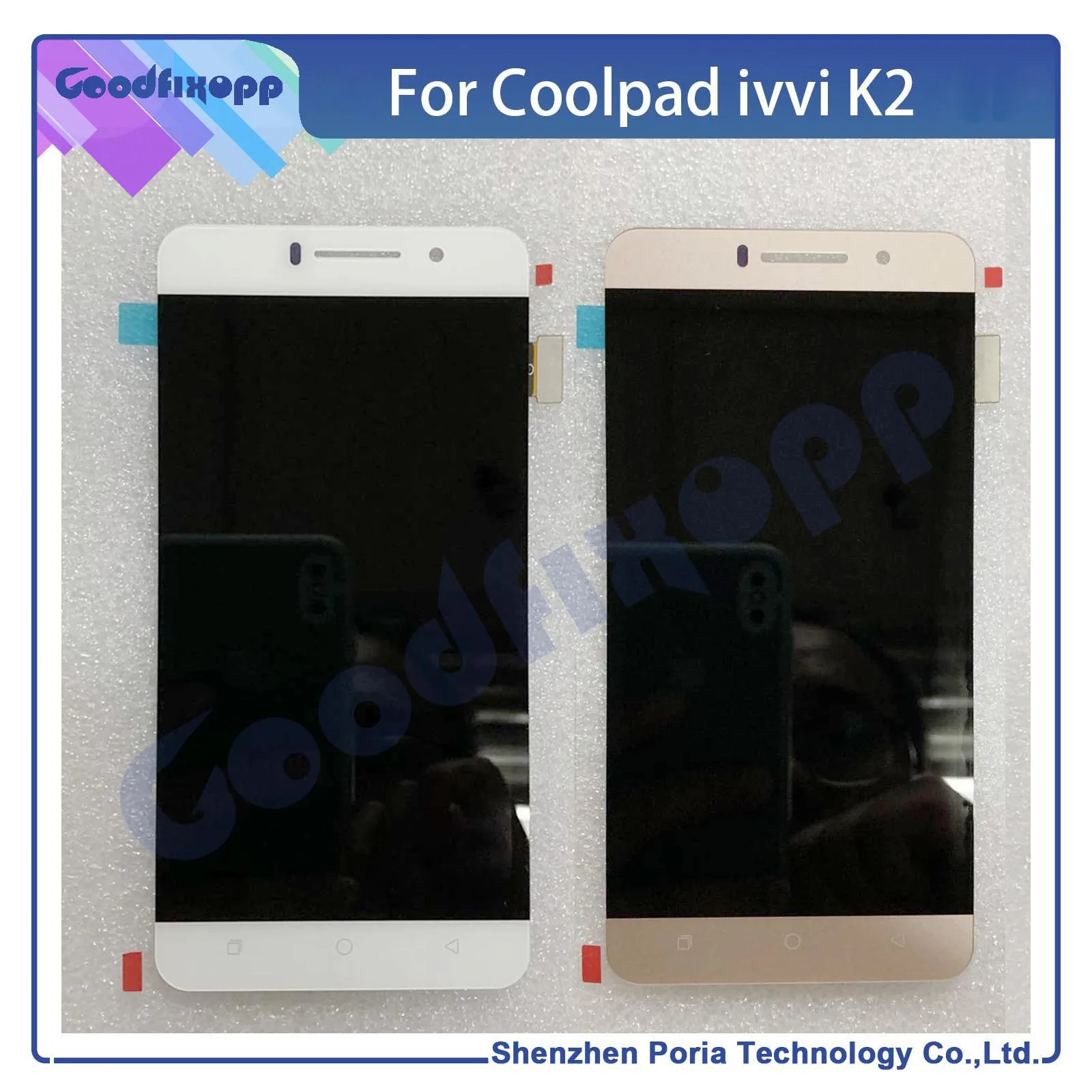 5.0 Inch Originale For Coolpad ivvi K2 LCD Display Sensor Touch Screen Digitizer Assembly 100% Tested High Qual LCD Touch Screen
5.0 Inch Originale For Coolpad ivvi K2 LCD Display Sensor Touch Screen Digitizer Assembly 100% Tested High Qual LCD Touch Screen
