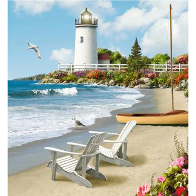 Diamond Painting 5D DIY Square/Round Diamond Landscape Painting Seaside Stone Tower Beautiful View Picture Cross Stitch WG3204
Diamond Painting 5D DIY Square/Round Diamond Landscape Painting Seaside Stone Tower Beautiful View Picture Cross Stitch WG3204