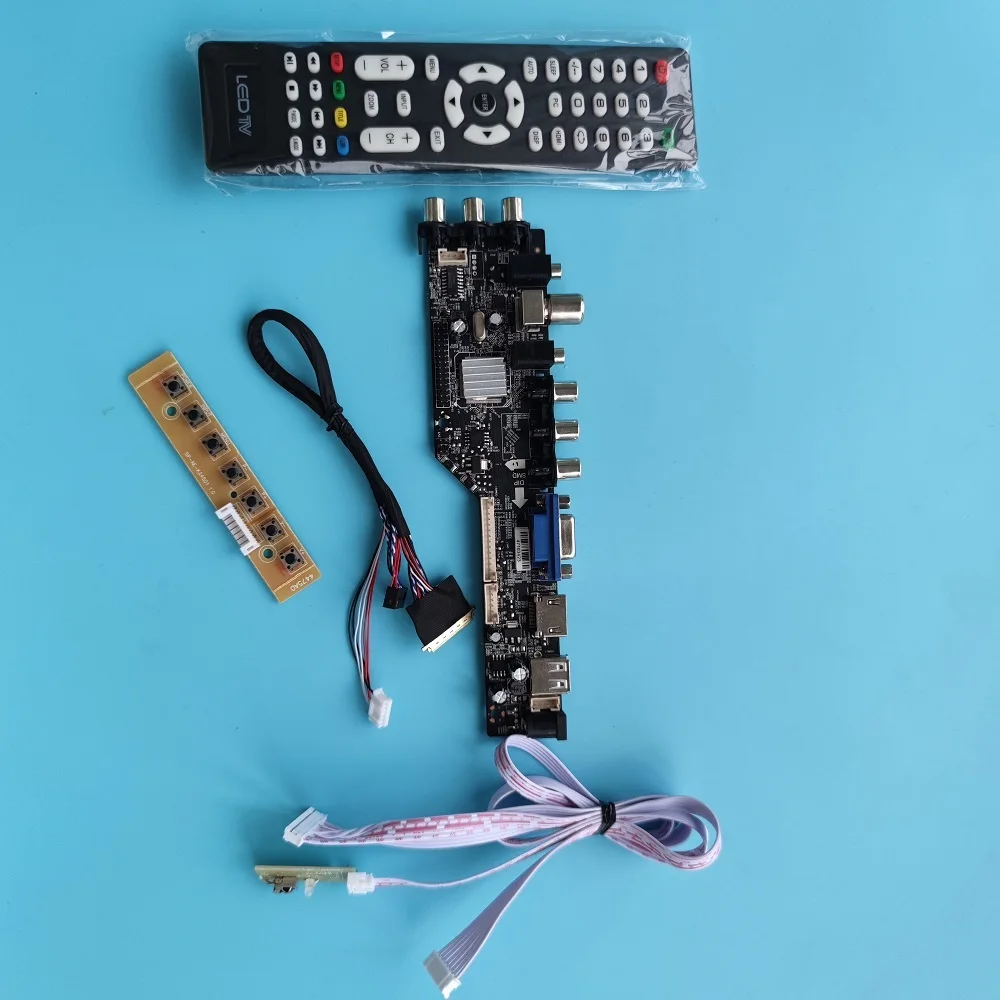 Kit For B156XW04 1366x768 HDMI-compatible DVB-T DVB-T2 controller board driver LED USB VGA AV TV remote panel monitor digital
Kit For B156XW04 1366x768 HDMI-compatible DVB-T DVB-T2 controller board driver LED USB VGA AV TV remote panel monitor digital