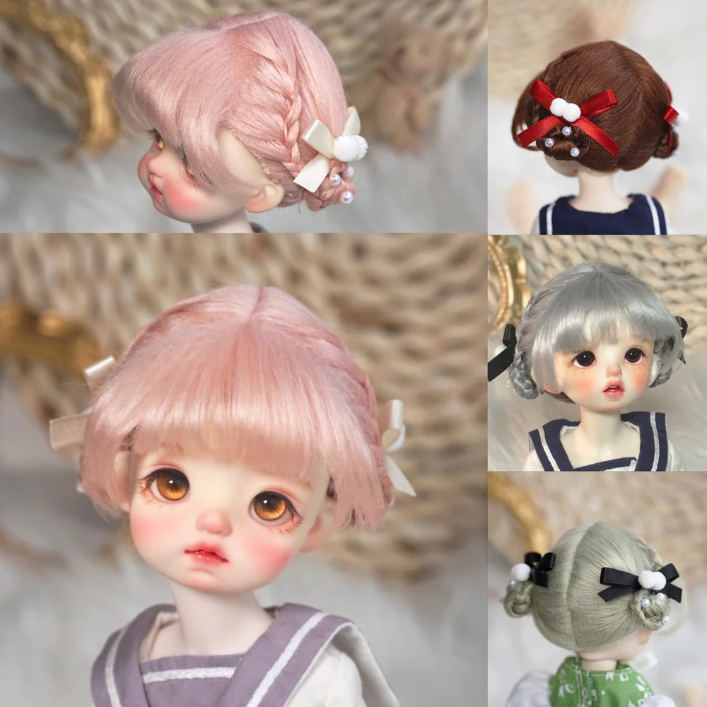OB11 1/8 1/6 1/4 Scale BJD Wig Doll Accessories Super Cute Hair Wigs For BJD/SD OB11 YOSD MSD Girl Accessories C1424
OB11 1/8 1/6 1/4 Scale BJD Wig Doll Accessories Super Cute Hair Wigs For BJD/SD OB11 YOSD MSD Girl Accessories C1424