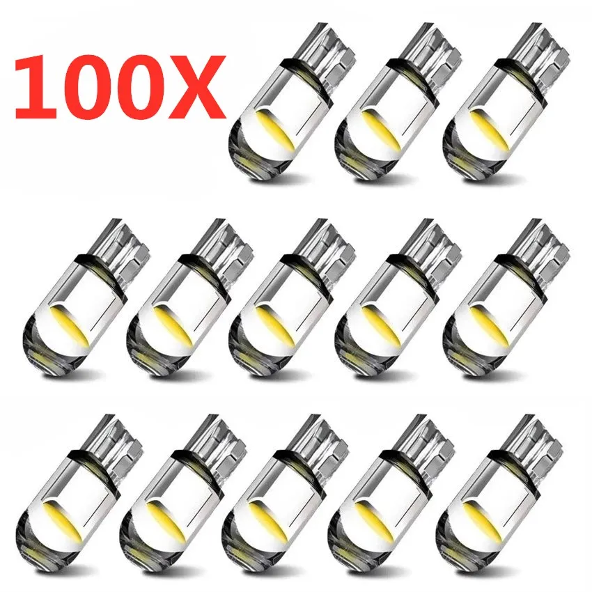 100 pcs 194 W5W LED T10 LED Bulbs For Car Parking Position Lights Interior Map Dome Trunk Lights 12V White Auto Lamp 6000K
100 pcs 194 W5W LED T10 LED Bulbs For Car Parking Position Lights Interior Map Dome Trunk Lights 12V White Auto Lamp 6000K