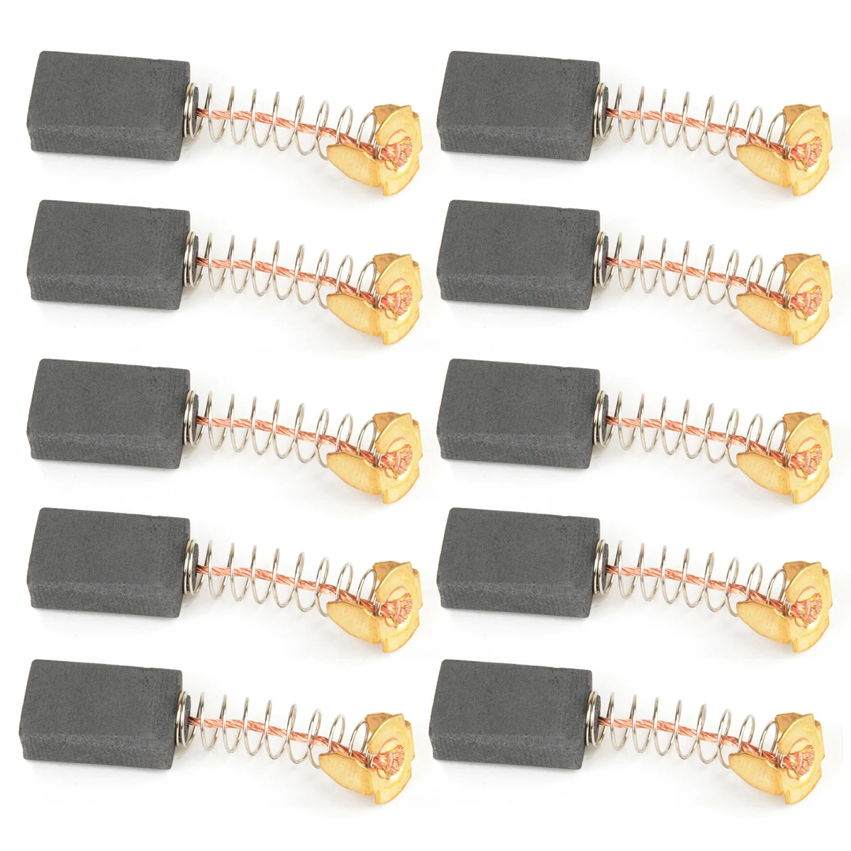 10pcs New Universal Motor Carbon Brushes For Generic Electric Motor Generator Mini Drill Electric Carbon Brush 6*12*20mm
10pcs New Universal Motor Carbon Brushes For Generic Electric Motor Generator Mini Drill Electric Carbon Brush 6*12*20mm