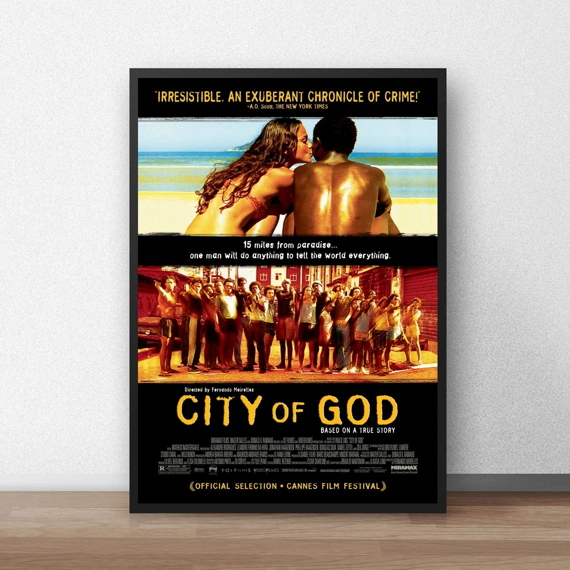 City Of God Classic Movie Poster Canvas Print Home Decoration Wall Painting ( No Frame )
City Of God Classic Movie Poster Canvas Print Home Decoration Wall Painting ( No Frame )