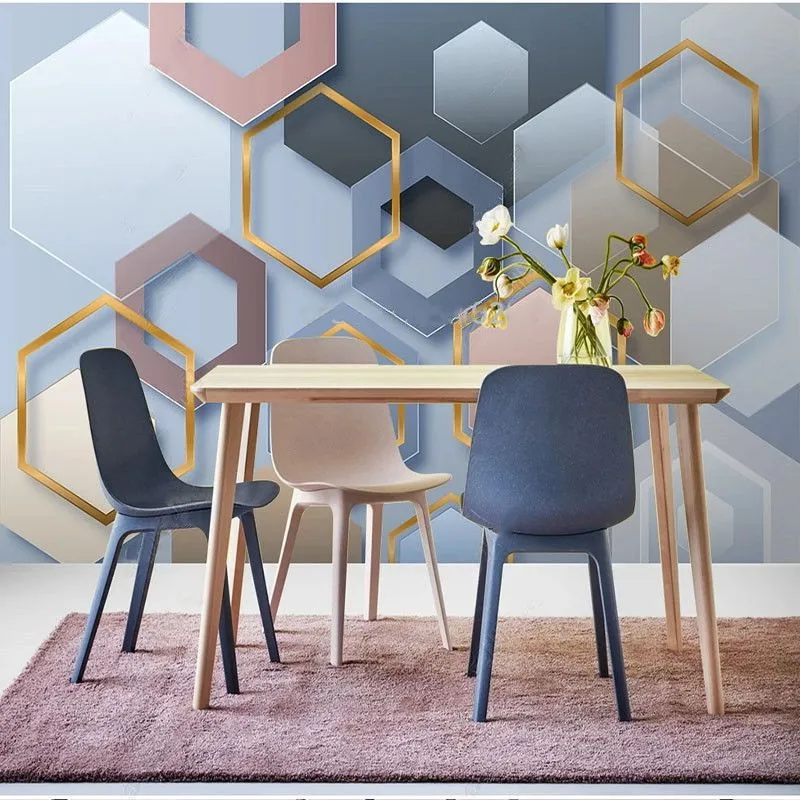 Custom Self-Adhesive Waterproof Mural Wallpaper 3D 3D Solid Geometric Light Luxury Pink Background Wall Papel De Parede Stickers
Custom Self-Adhesive Waterproof Mural Wallpaper 3D 3D Solid Geometric Light Luxury Pink Background Wall Papel De Parede Stickers