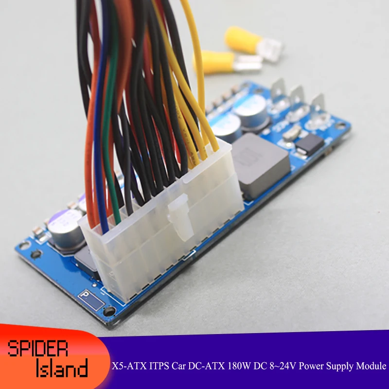 X5-ATX ITPS Car Auto Computer Power DC-ATX 180W Power 8-24V Wide Voltage DC Input DC 20pin Switch Power Supply Module
X5-ATX ITPS Car Auto Computer Power DC-ATX 180W Power 8-24V Wide Voltage DC Input DC 20pin Switch Power Supply Module