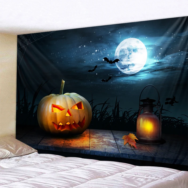 Halloween tapestry halloween pumpkin print halloween party wall decoration tapestry family bar halloween diy decoration
Halloween tapestry halloween pumpkin print halloween party wall decoration tapestry family bar halloween diy decoration