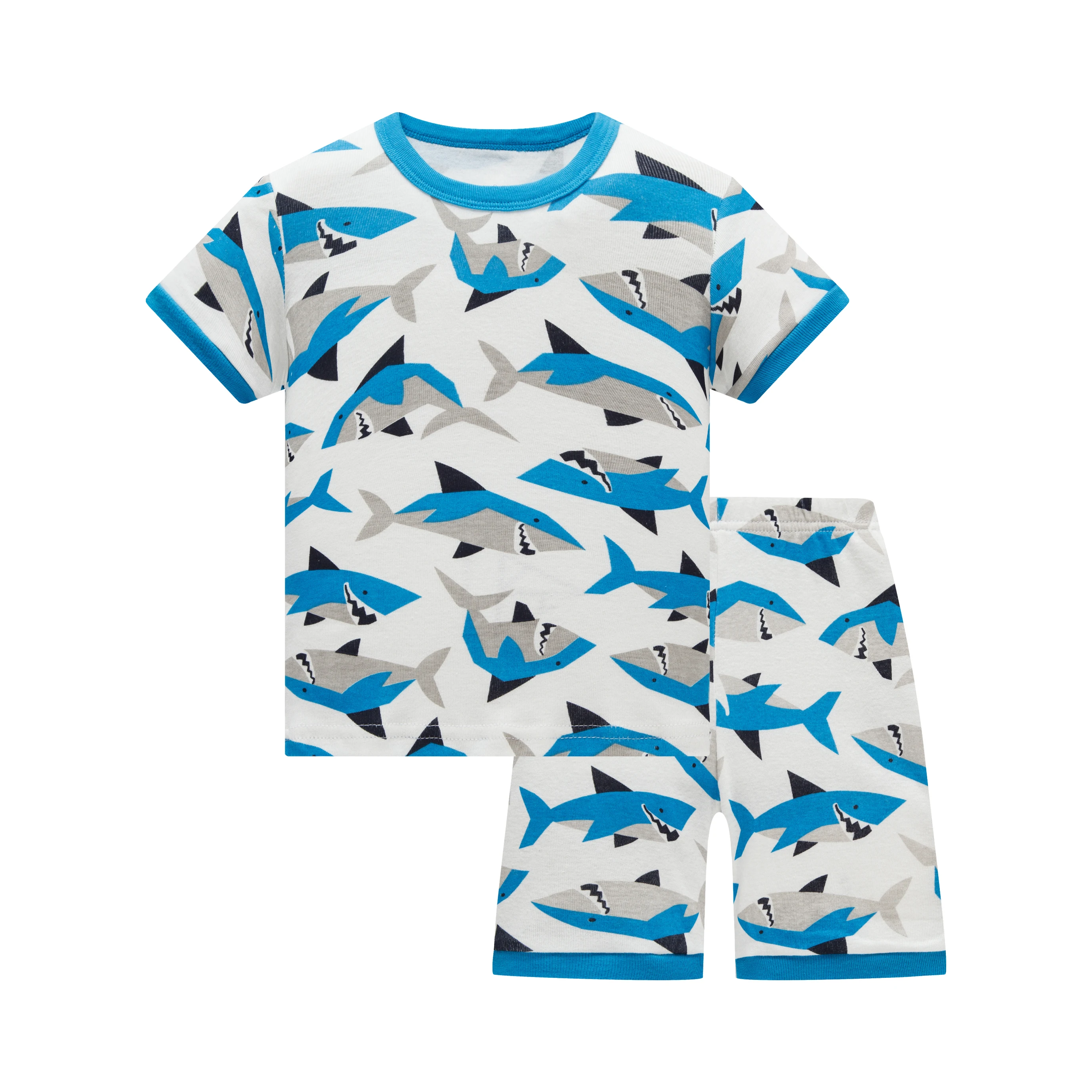 2021 Fashion Boys Pajamas Suit Summer Children Dinosaur Baby Sleepwear Baby Boy's Clothes 100% Cotton Tee shirt Short Pants Soft
2021 Fashion Boys Pajamas Suit Summer Children Dinosaur Baby Sleepwear Baby Boy's Clothes 100% Cotton Tee shirt Short Pants Soft