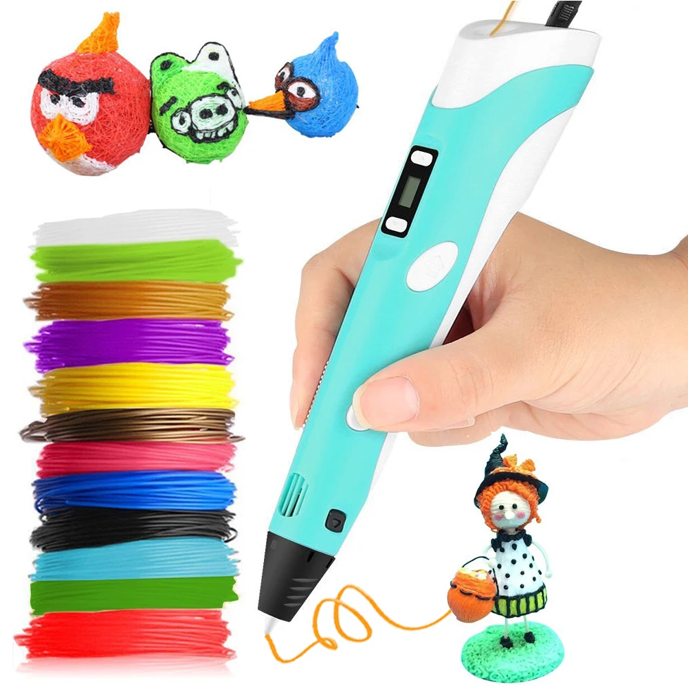 Dikale 3D Pen LED Screen DIY 3D Printing Pen PLA Filament Creative Toy Gift For Kids Adult Drawing 3D Printer Pen Drawing Stift
Dikale 3D Pen LED Screen DIY 3D Printing Pen PLA Filament Creative Toy Gift For Kids Adult Drawing 3D Printer Pen Drawing Stift