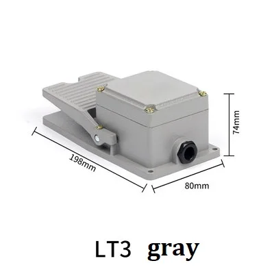 LT4 foot switch punch press foot switch 220V machine tool accessories waterproof foot pedal control switch
LT4 foot switch punch press foot switch 220V machine tool accessories waterproof foot pedal control switch