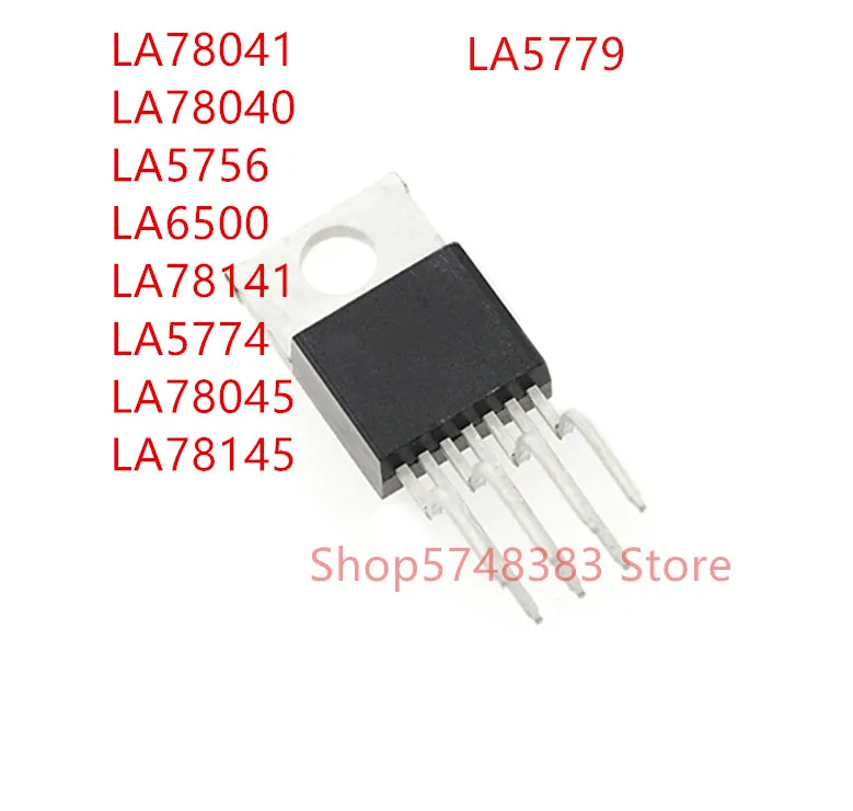 10 шт., LA78041 LA78040 LA5756 LA6500 LA78141 LA5774 LA78045 LA78145 LA5779 TO-220-7
10 шт., LA78041 LA78040 LA5756 LA6500 LA78141 LA5774 LA78045 LA78145 LA5779 TO-220-7