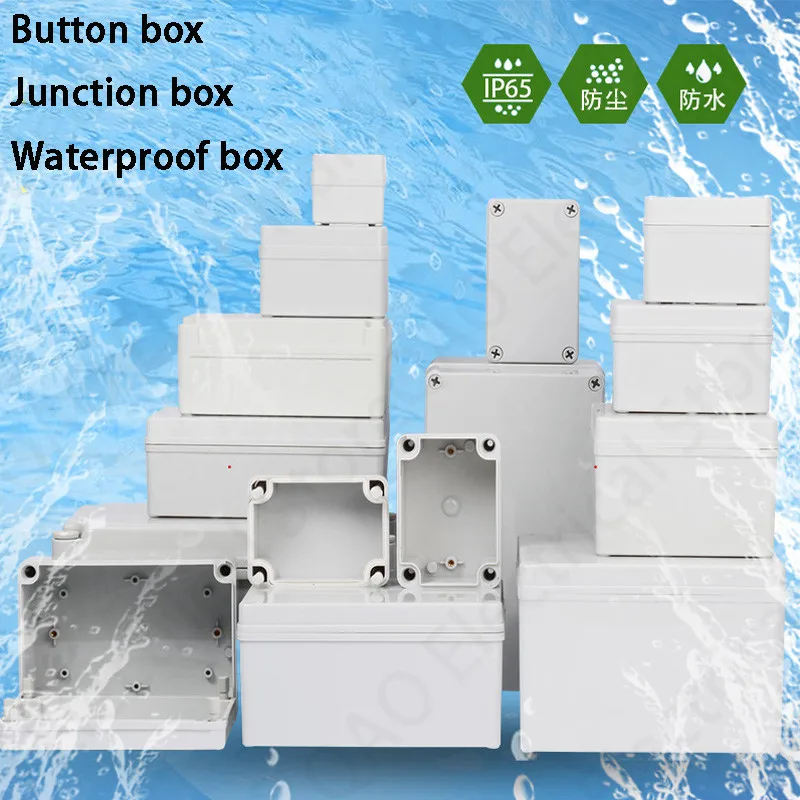 Waterproof Button box Enclosure Electronic ip67 Instrument Case Electrical Project Box ABS Outdoor Junction Housing
Waterproof Button box Enclosure Electronic ip67 Instrument Case Electrical Project Box ABS Outdoor Junction Housing