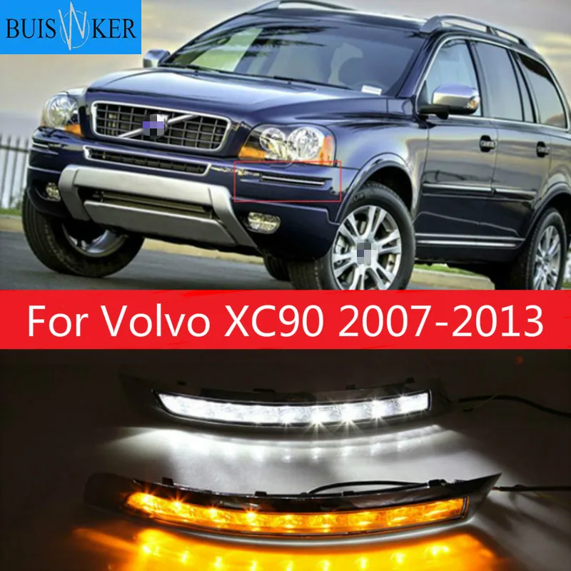 2pcs Car Daytime Running Lights LED DRL For Volvo XC90 2007 2008 2009 2010 2011 2012 2013 Lamp Turn Signal fog lamp Flashing
2pcs Car Daytime Running Lights LED DRL For Volvo XC90 2007 2008 2009 2010 2011 2012 2013 Lamp Turn Signal fog lamp Flashing