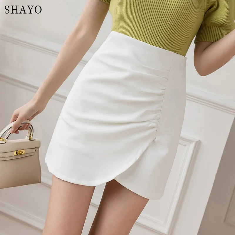 Women's Short Skirts Black Irregular High Waist Pleated A-Line Skirt Women 2021 Summer Sexy Mini Skirts Ladies Girls Streetwear
Women's Short Skirts Black Irregular High Waist Pleated A-Line Skirt Women 2021 Summer Sexy Mini Skirts Ladies Girls Streetwear