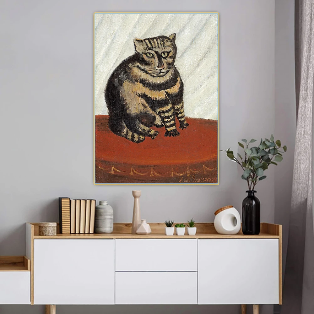 Henri Rousseau " The Tabby "Canvas Oil Painting Print Poster Aesthetic Picture Wall Background Decor Home Living Room Decoration
Henri Rousseau " The Tabby "Canvas Oil Painting Print Poster Aesthetic Picture Wall Background Decor Home Living Room Decoration