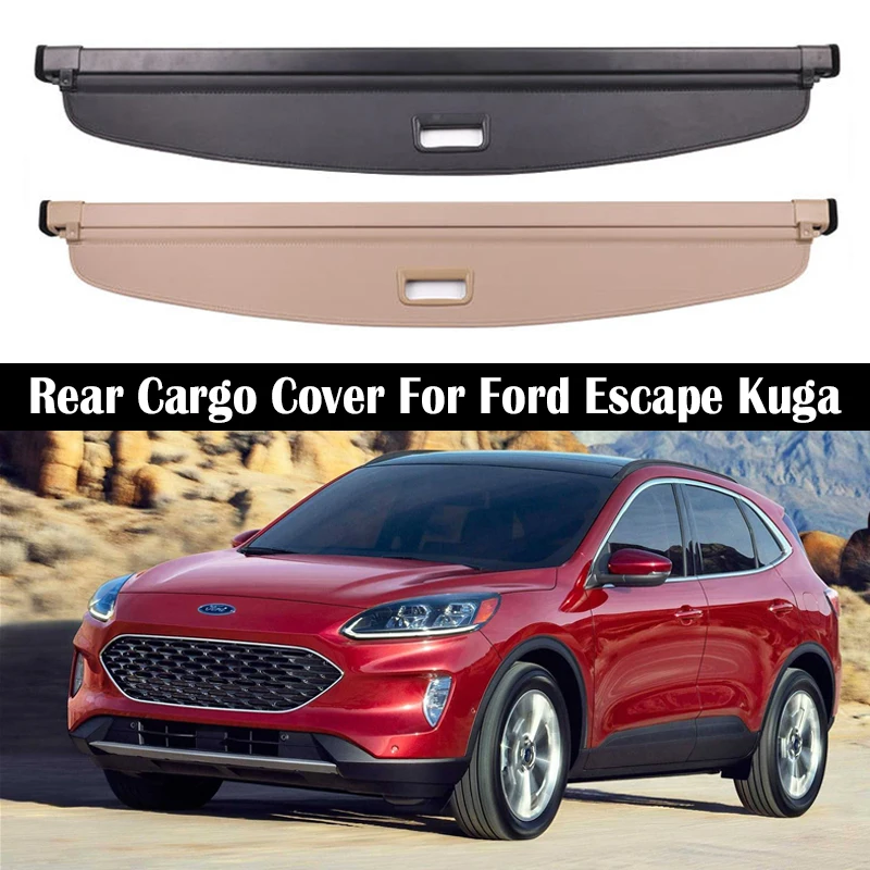 Rear Cargo Cover For Ford Escape Kuga 2020 2021 privacy Trunk Screen Security Shield shade Accessories
Rear Cargo Cover For Ford Escape Kuga 2020 2021 privacy Trunk Screen Security Shield shade Accessories