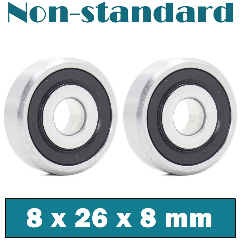 MR2608 2RS Non-standard Ball Bearings ( 2 PCS ) 8*26*8 mm 6000/8 8268-2RS Bearing
MR2608 2RS Non-standard Ball Bearings ( 2 PCS ) 8*26*8 mm 6000/8 8268-2RS Bearing