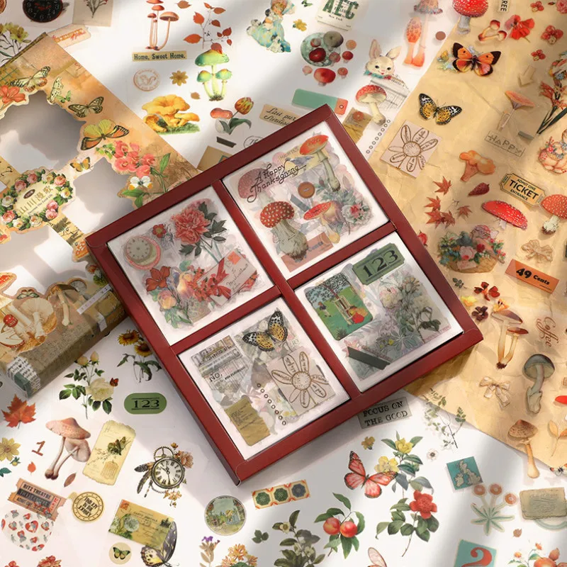 100 Pcs Mushroom Scrapbook Stickers Diy Decoration Transparent Flora Stickers For Scrapbook Decoration Without Repeat
100 Pcs Mushroom Scrapbook Stickers Diy Decoration Transparent Flora Stickers For Scrapbook Decoration Without Repeat