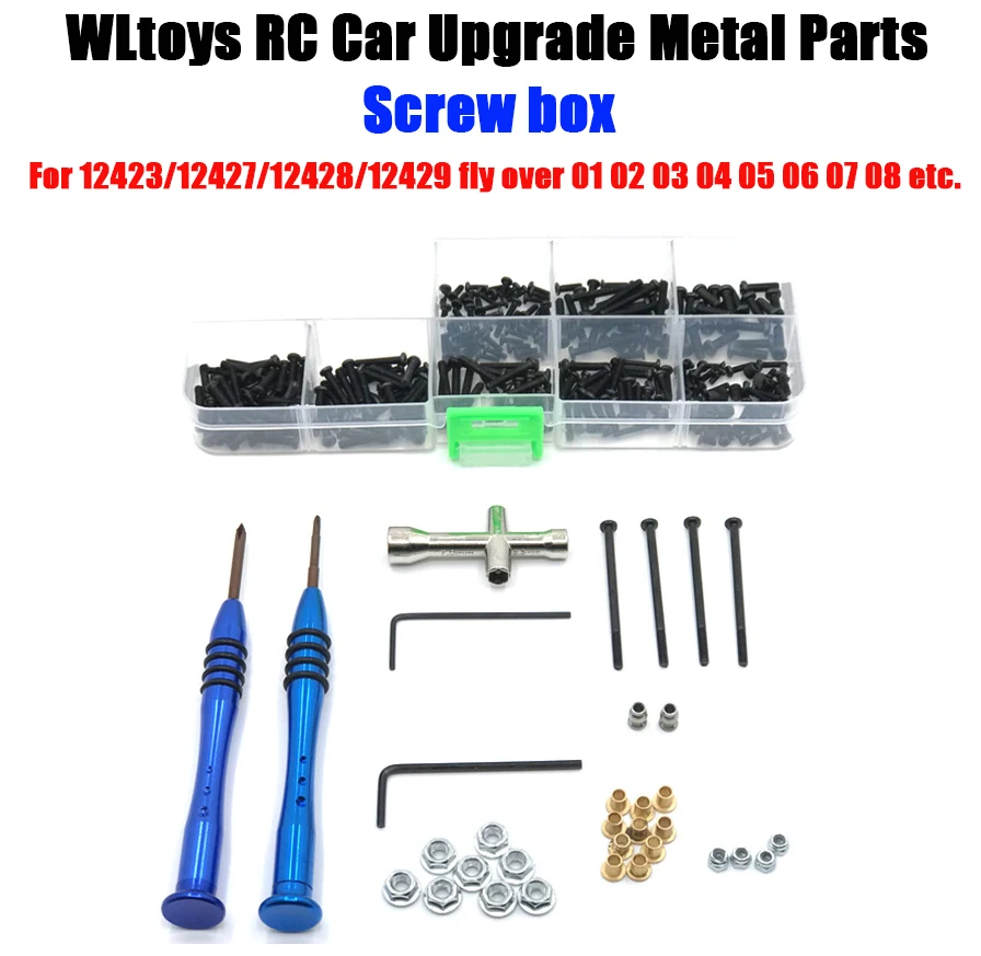 WLtoys 12423 12427 12428 12429 FY 1 / 12 полный серийный пульт дистанционного управления автомобильный винтовой ящик для инструментов (372)
WLtoys 12423 12427 12428 12429 FY 1 / 12 полный серийный пульт дистанционного управления автомобильный винтовой ящик для инструментов (372)