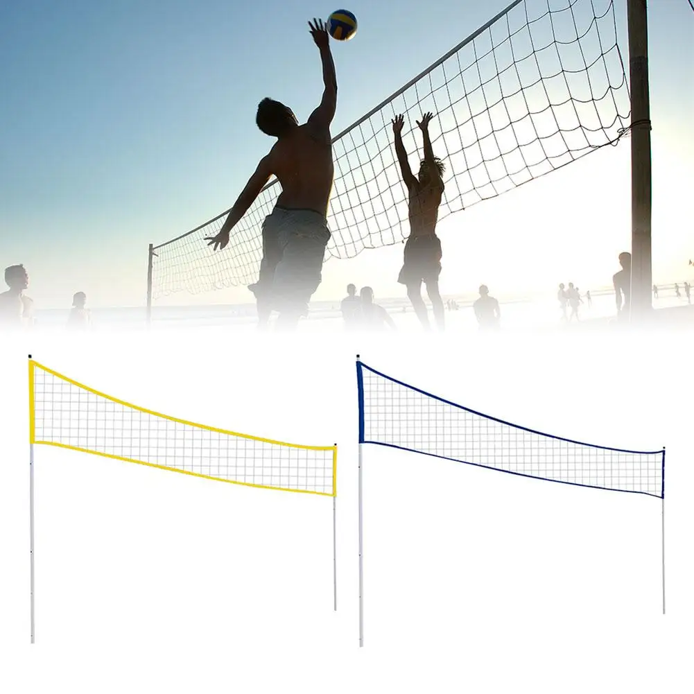 Adjustable Height Foldable Volleyball Net Set Accessories Quickstart Tennis Summer Beach Professional Excercise Outdooor Sports
Adjustable Height Foldable Volleyball Net Set Accessories Quickstart Tennis Summer Beach Professional Excercise Outdooor Sports
