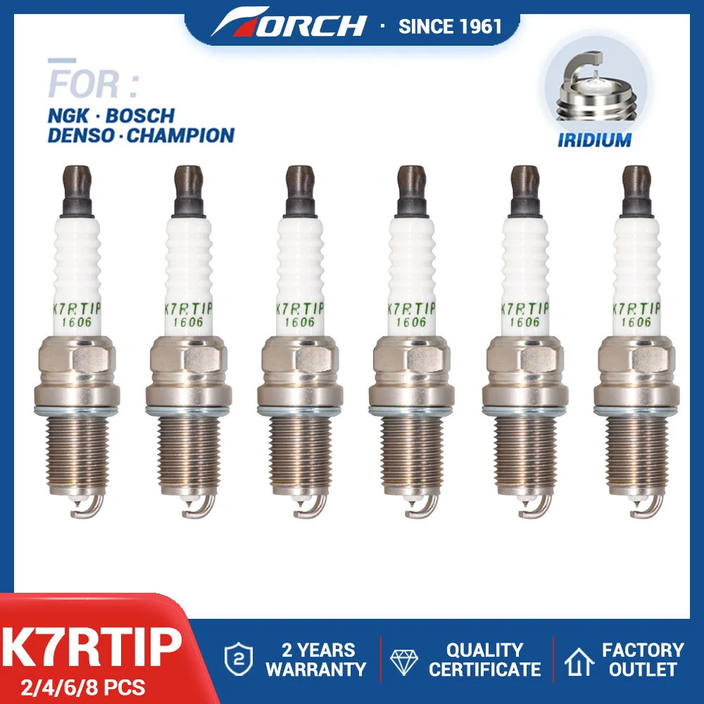 2-8PCS Iridium Platinum Spark Plugs K7RTIP Replace for Candles 6872/BKR6EQUA 7963/PFR7Q 1675/PFR7S8EG OPEL 1214066 55576026
2-8PCS Iridium Platinum Spark Plugs K7RTIP Replace for Candles 6872/BKR6EQUA 7963/PFR7Q 1675/PFR7S8EG OPEL 1214066 55576026