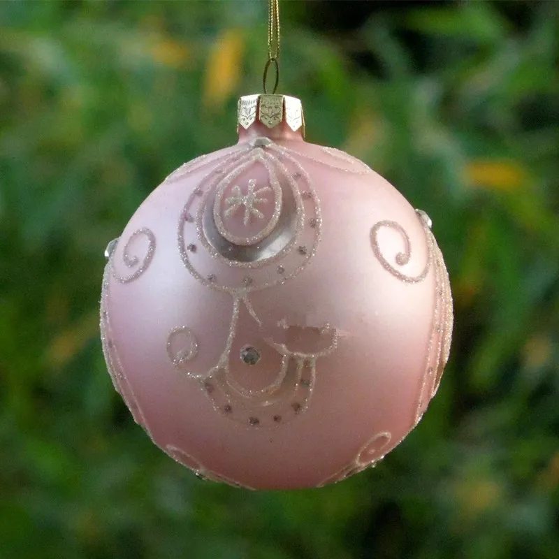 12pcs/pack Diameter=8cm Pink Series Glass Ball Christmas Day Tree Decoration Hanging Pendant Festival Wedding Friend Gift
12pcs/pack Diameter=8cm Pink Series Glass Ball Christmas Day Tree Decoration Hanging Pendant Festival Wedding Friend Gift