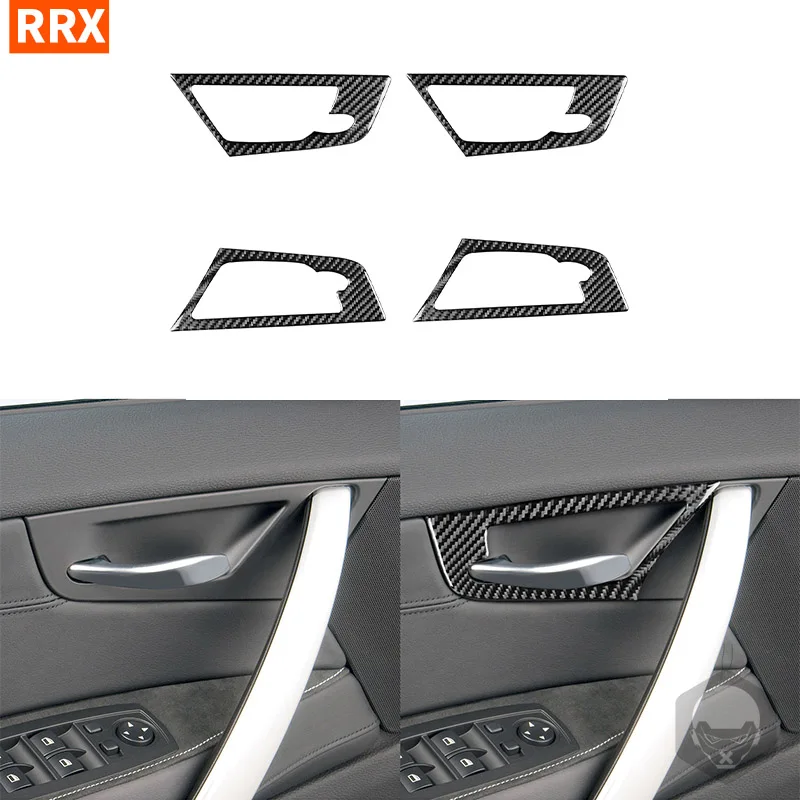 For BMW X3 E83 2004 2005 2006 2007 2008 2009 2010 Carbon Fiber Sticker Inner Door Handle Frame Trim Interiors Car Accessories
For BMW X3 E83 2004 2005 2006 2007 2008 2009 2010 Carbon Fiber Sticker Inner Door Handle Frame Trim Interiors Car Accessories