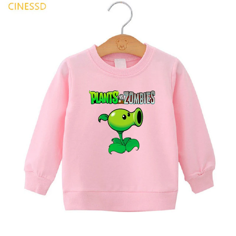 Cute Game Clothes Children Funny Plants VS Skeleton Sweatshirt Pink Top Kids Girl Graphic Pullover Jumper Velvet Fleece Outwear
Cute Game Clothes Children Funny Plants VS Skeleton Sweatshirt Pink Top Kids Girl Graphic Pullover Jumper Velvet Fleece Outwear