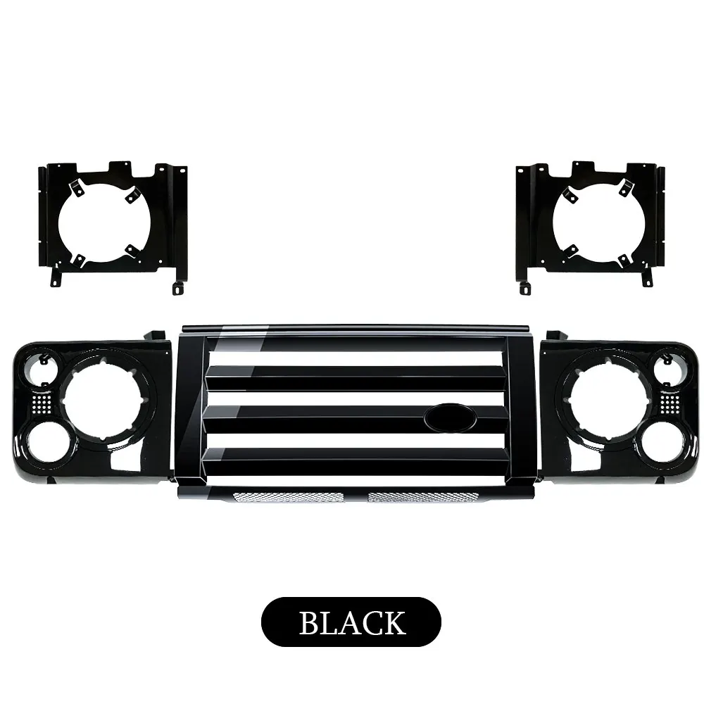 Fit for land rover defender SVX Vehicle ruck part auto parts exterior accessories abs plastic black grill front bumper grill
Fit for land rover defender SVX Vehicle ruck part auto parts exterior accessories abs plastic black grill front bumper grill