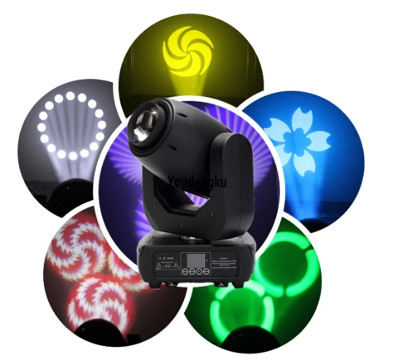 2pcs Sound Activated dj Disco Party spot moving head Led 150w white high power led moving head spot with 7 colors&8 gobos stage
2pcs Sound Activated dj Disco Party spot moving head Led 150w white high power led moving head spot with 7 colors&8 gobos stage