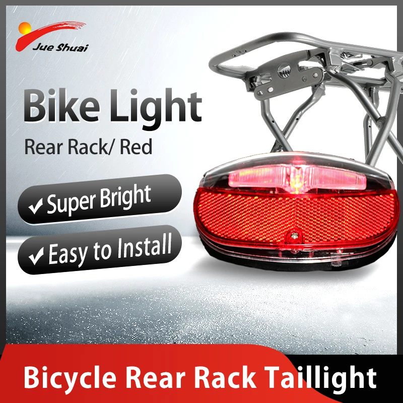 Red Bike Light for Rear Rack Carrier 2 Screws 80mm Bicycle Taillight Lamp Safety Warning Rear Light Bicycle Cycling Accessories
Red Bike Light for Rear Rack Carrier 2 Screws 80mm Bicycle Taillight Lamp Safety Warning Rear Light Bicycle Cycling Accessories