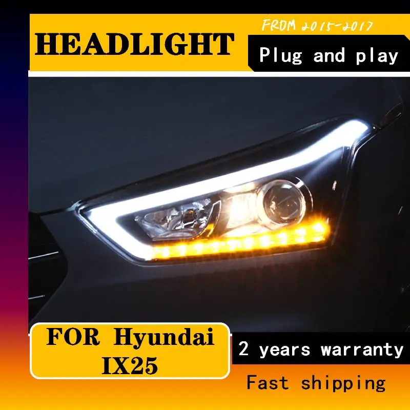 2 шт. автомобильный Стайлинг для Hyundai IX25 2015-2017 фар в сборе динамический указатель поворота DRL ангельские линзы двойной луч ксеноновый HID
2 шт. автомобильный Стайлинг для Hyundai IX25 2015-2017 фар в сборе динамический указатель поворота DRL ангельские линзы двойной луч ксеноновый HID