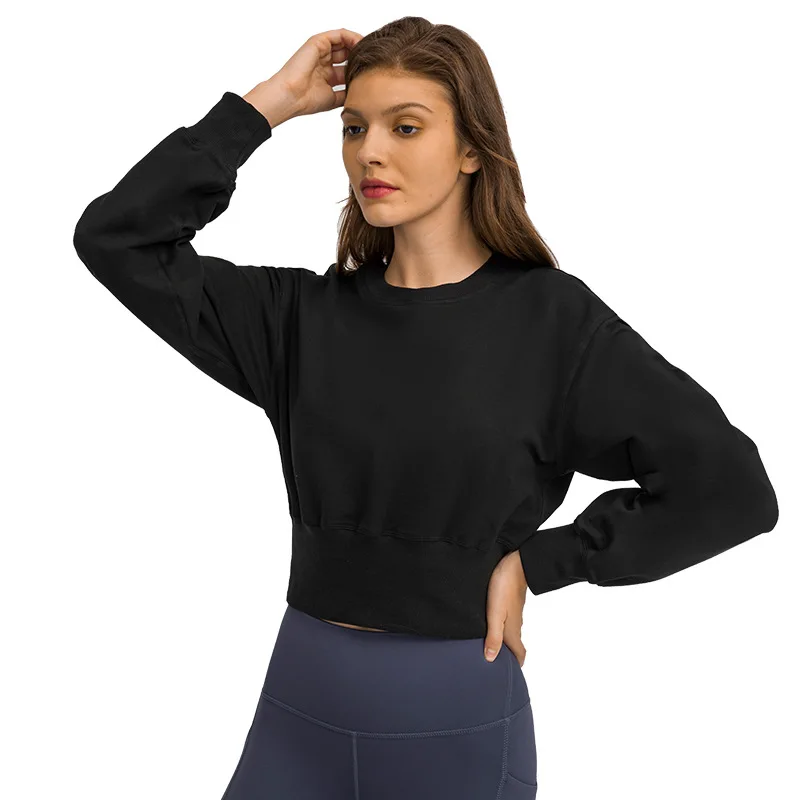 MINDYGOO High Quality Custom Logo Factory New Waist Sport Hoodie Women Loose Leisure Fitness Running Yoga Long
MINDYGOO High Quality Custom Logo Factory New Waist Sport Hoodie Women Loose Leisure Fitness Running Yoga Long