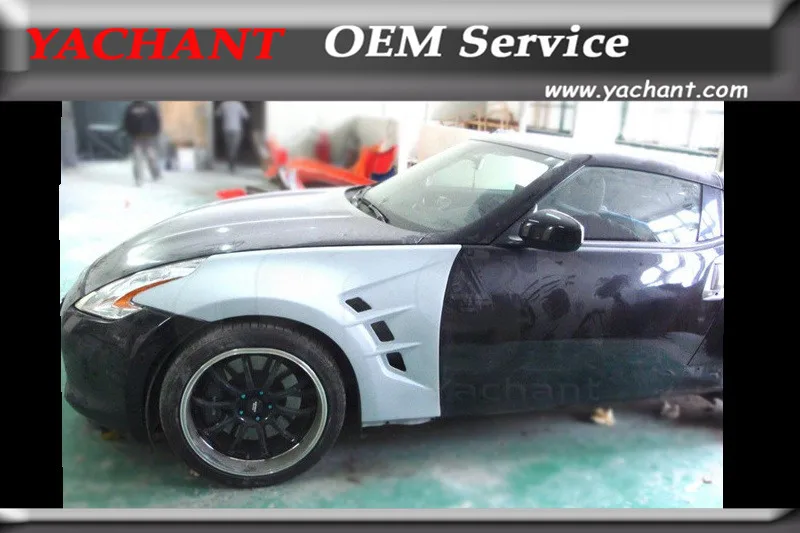 Car-Styling FRP Fiber Glass Front Fender Body Kit Fit For 2009-2016 370Z Z34 JP Style Front Fender
Car-Styling FRP Fiber Glass Front Fender Body Kit Fit For 2009-2016 370Z Z34 JP Style Front Fender