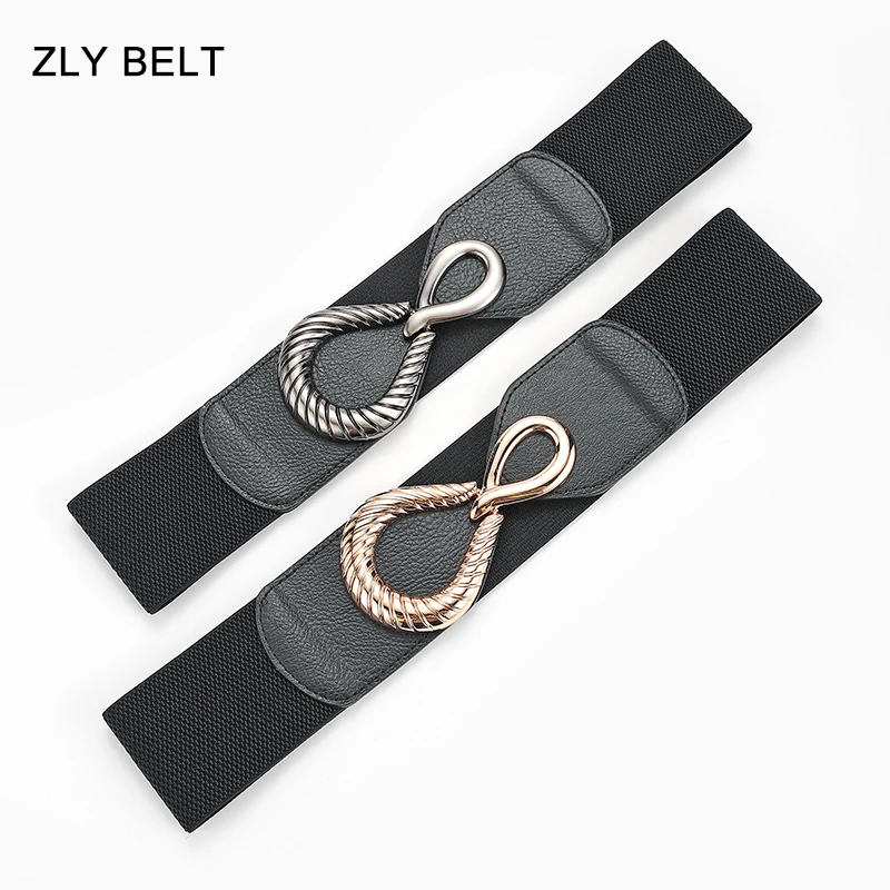 D&T 2021 New Fashion Women Belt Waistband Elastic Band Alloy Metal Snake Logo Buckle PU Leather Material Formal Casual Style
D&T 2021 New Fashion Women Belt Waistband Elastic Band Alloy Metal Snake Logo Buckle PU Leather Material Formal Casual Style