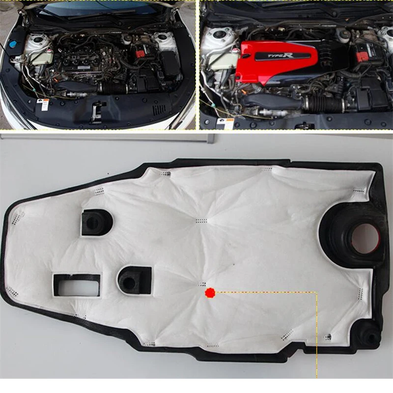 Декоративная крышка двигателя для Honda Civic, аксессуары для снижения уровня шума двигателя, левый привод, 2016-2021 год
Декоративная крышка двигателя для Honda Civic, аксессуары для снижения уровня шума двигателя, левый привод, 2016-2021 год
